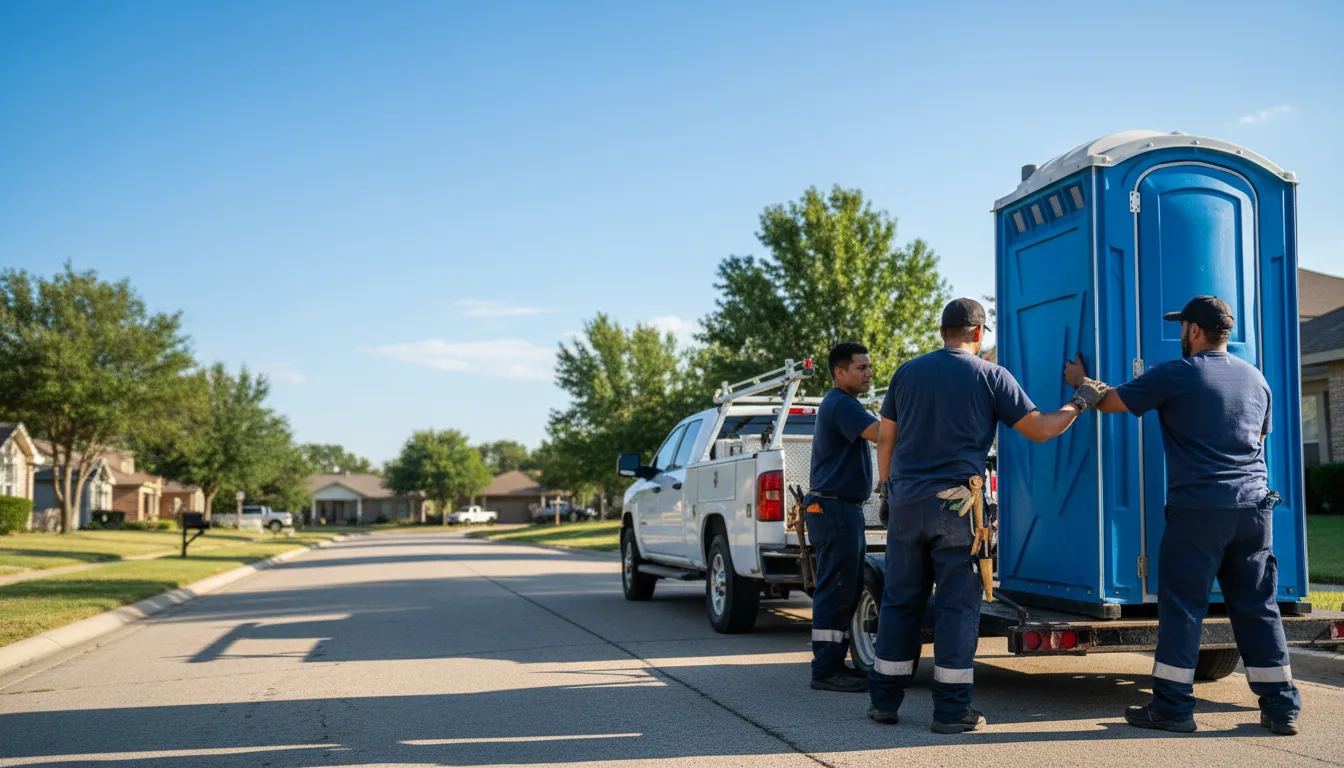 Portable Toilet Rental in Canton, TX near me
